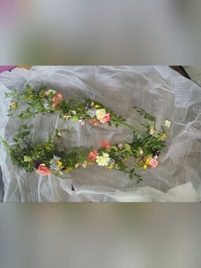 Multicolor Artificial Flower Garland - Spring Floral Vine